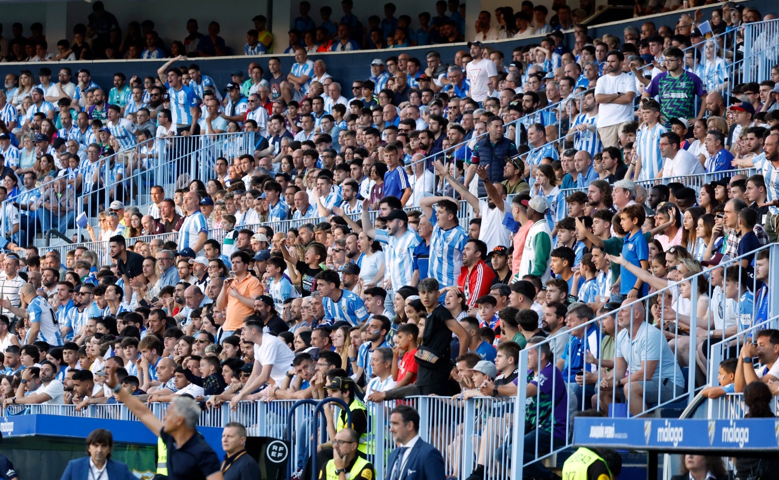 Las mejores imágenes del Málaga-Huesca