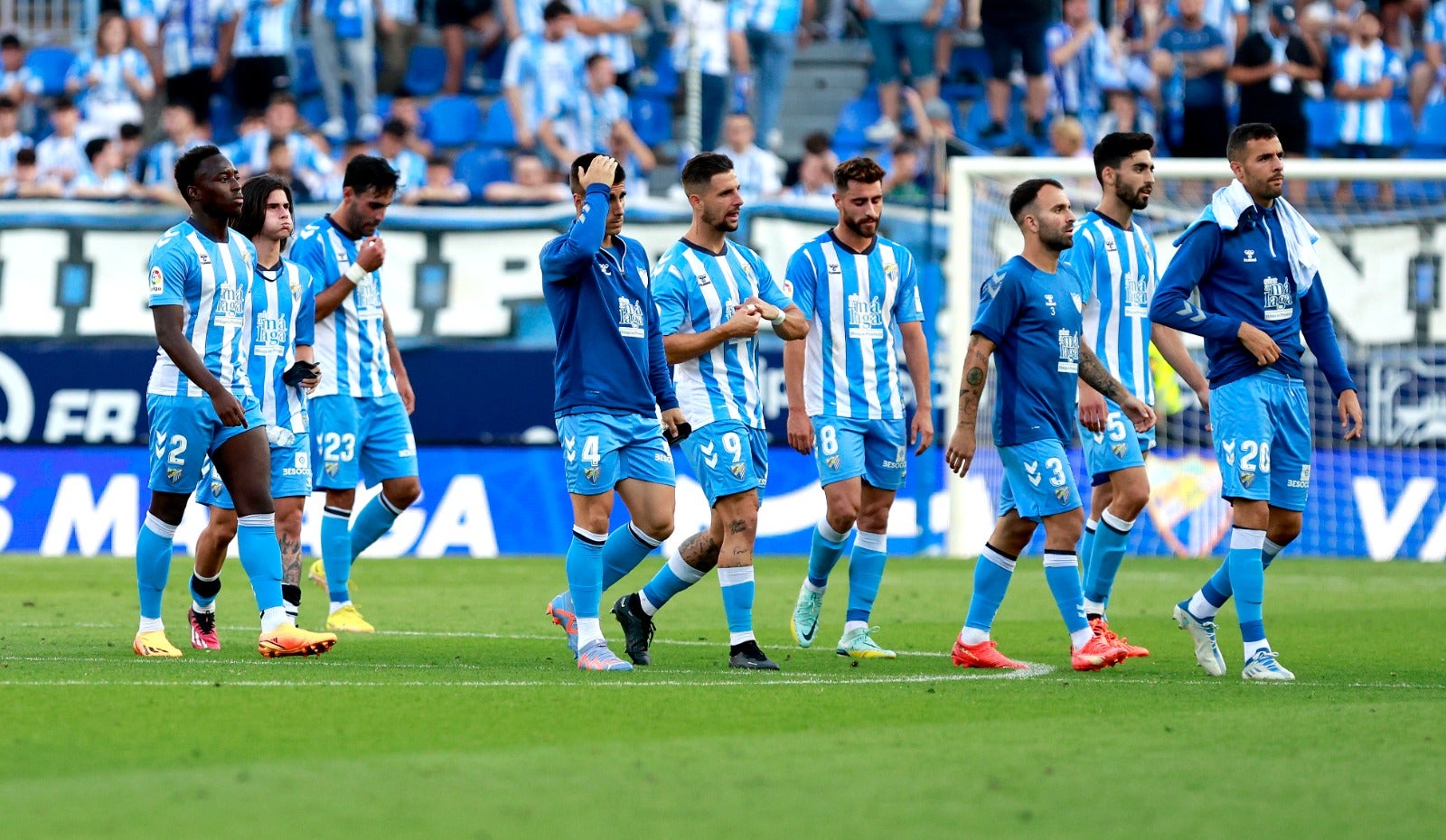 Las mejores imágenes del Málaga-Huesca