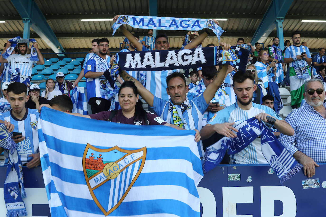 El Málaga pierde con la Ponferradina (2-0)