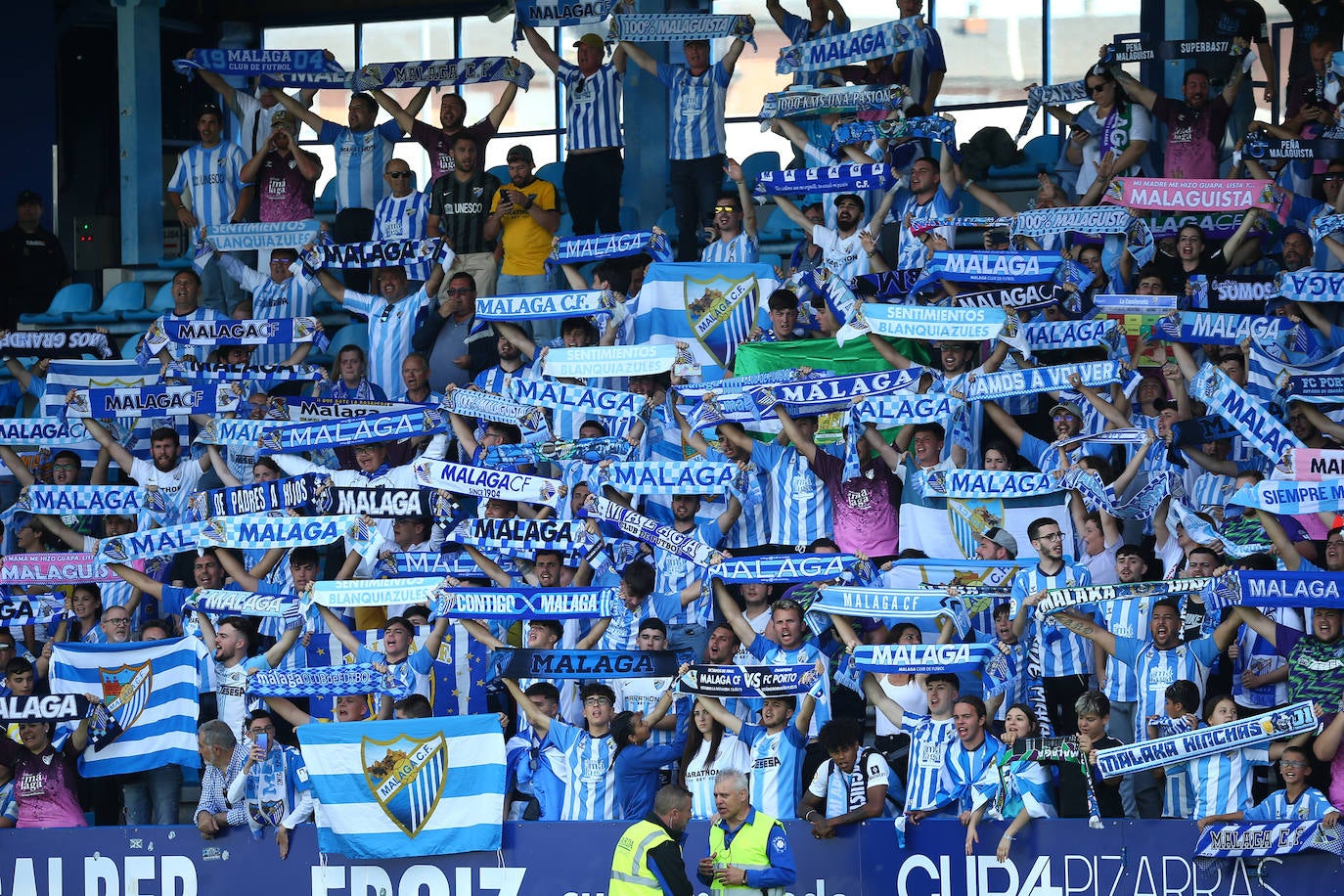 El Málaga pierde con la Ponferradina (2-0)