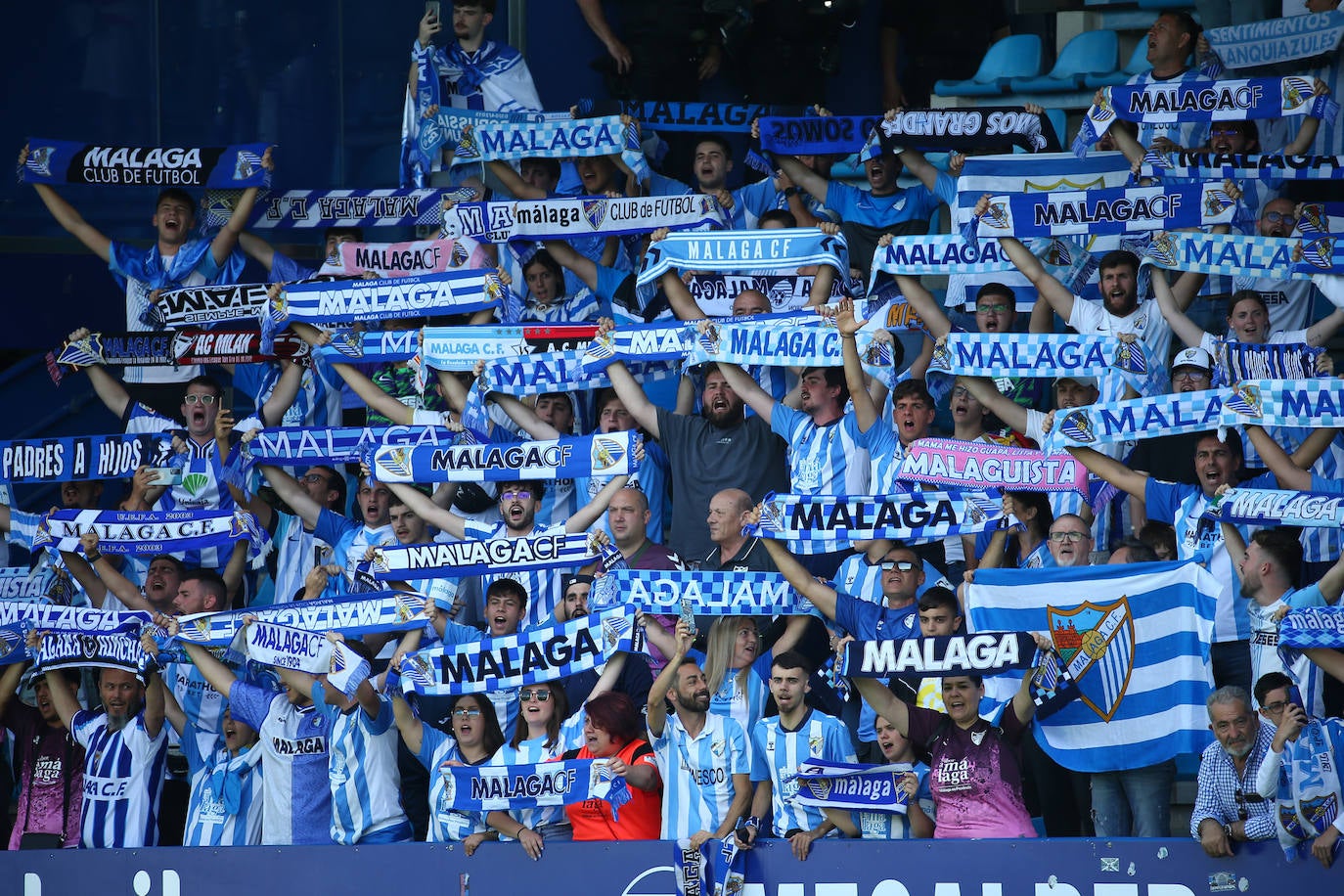 El Málaga pierde con la Ponferradina (2-0)