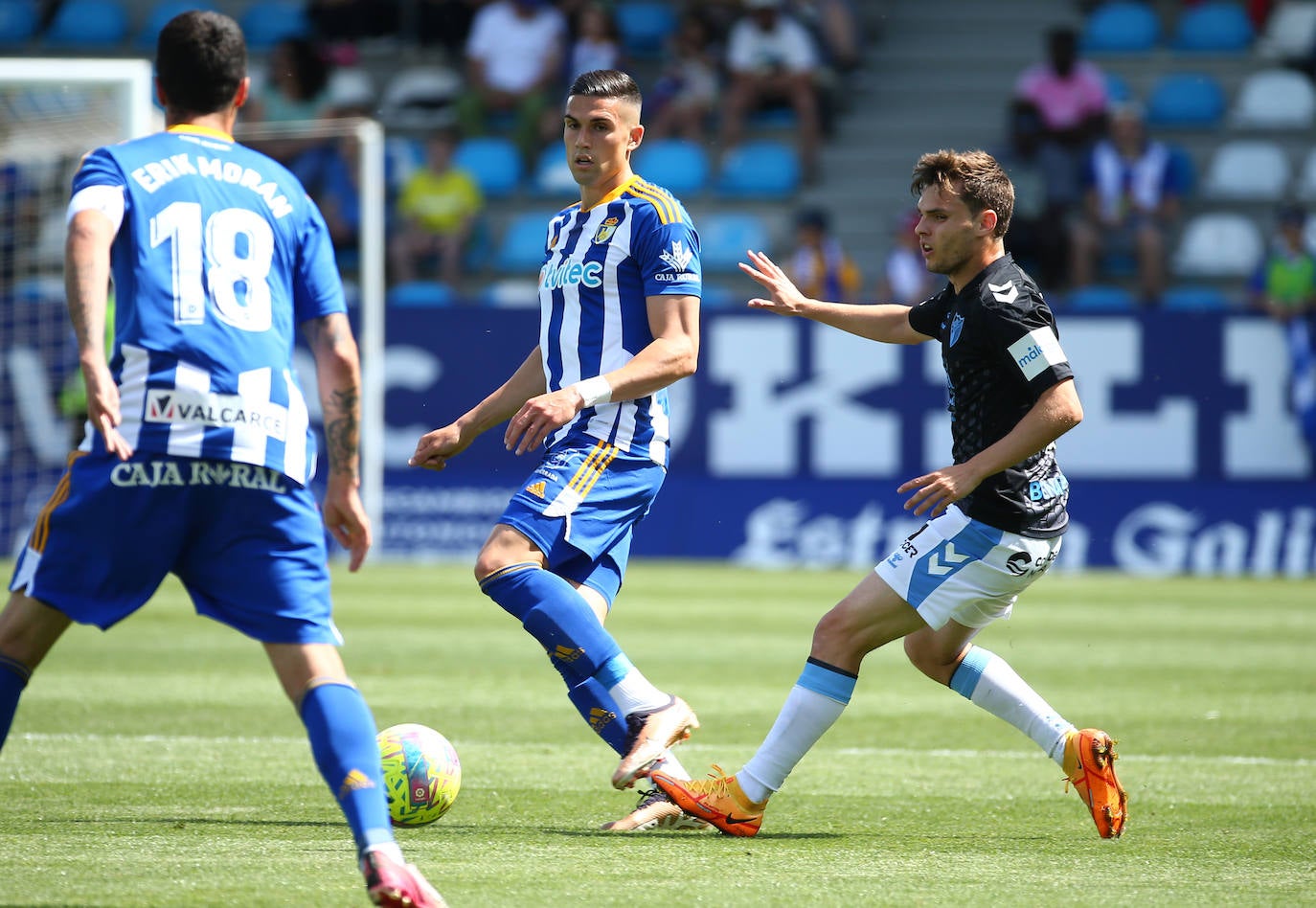 El Málaga pierde con la Ponferradina (2-0)