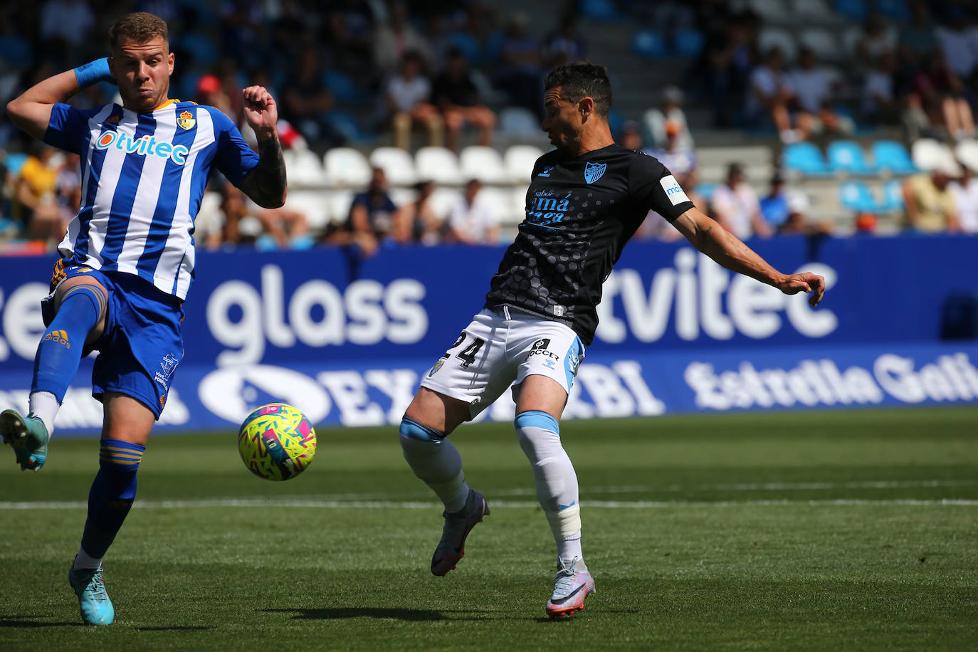 El Málaga pierde con la Ponferradina (2-0)