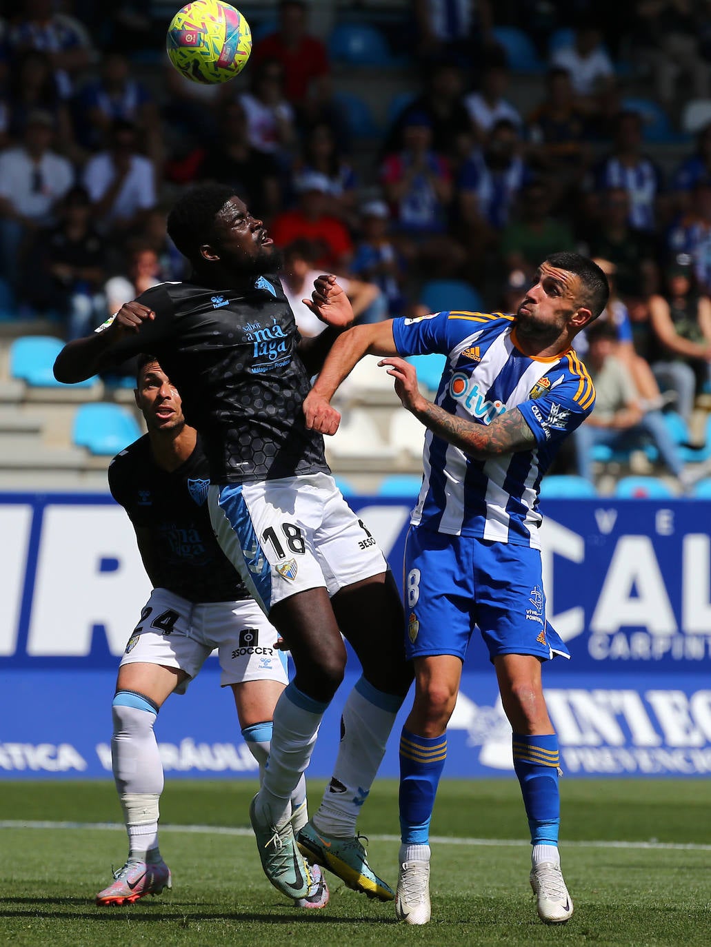 El Málaga pierde con la Ponferradina (2-0)