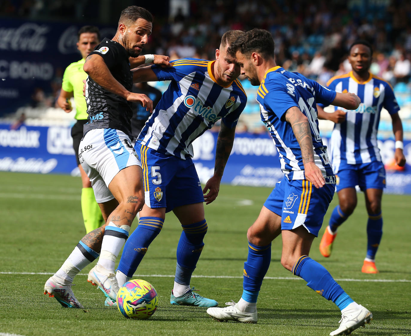 El Málaga pierde con la Ponferradina (2-0)