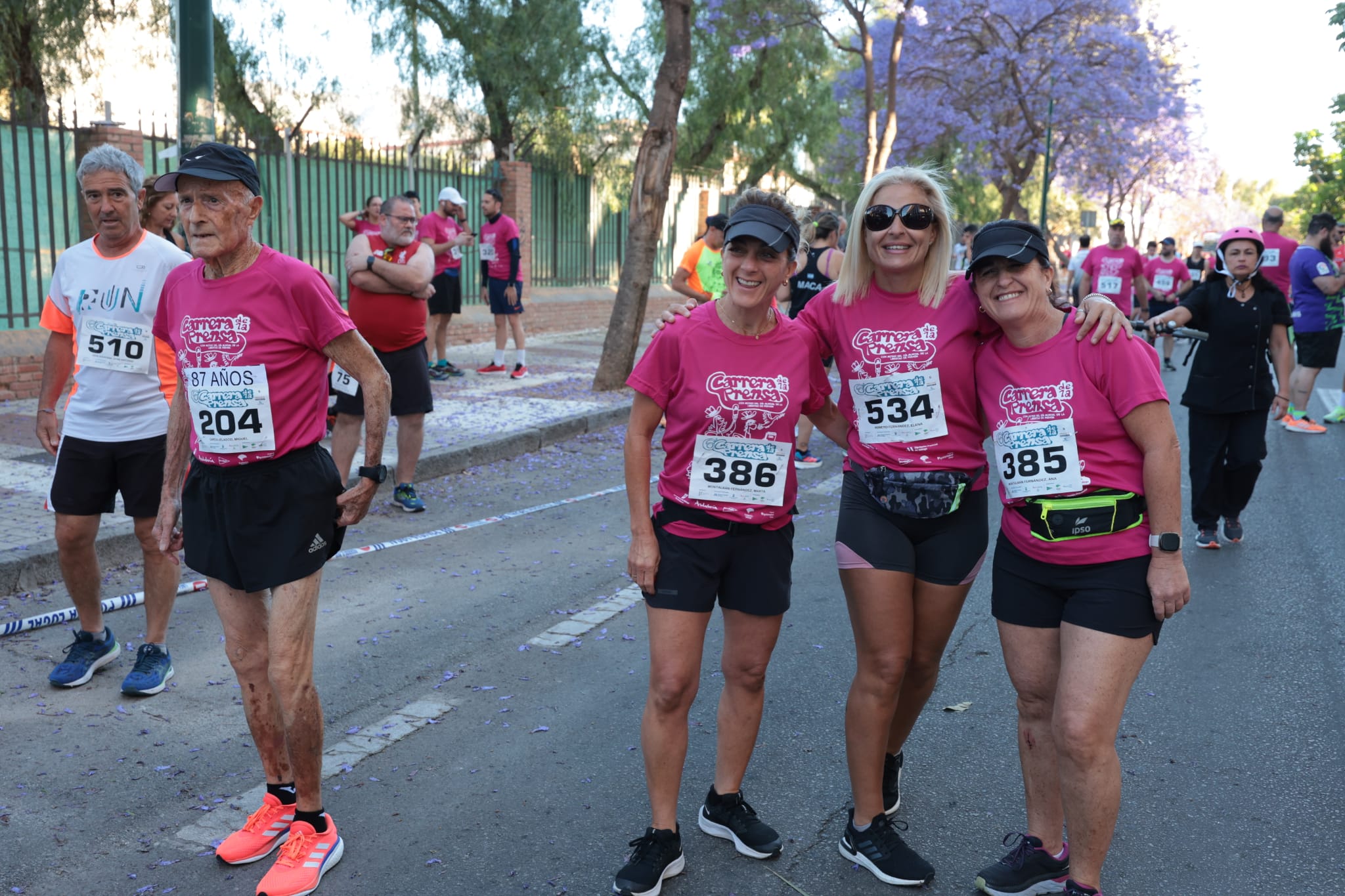 La VI edición de la Carrera de la Prensa en imágenes