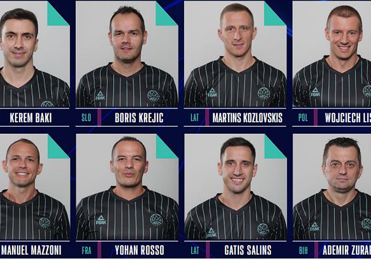 Designados los árbitros para la Final Four de Málaga