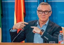 Manuel Gavira, portavoz parlamentario de Vox.