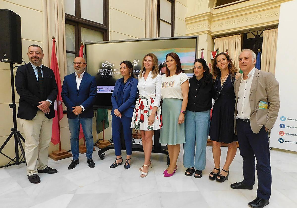 Presentación de la sexta edición del festival de cine italiano de Málaga.