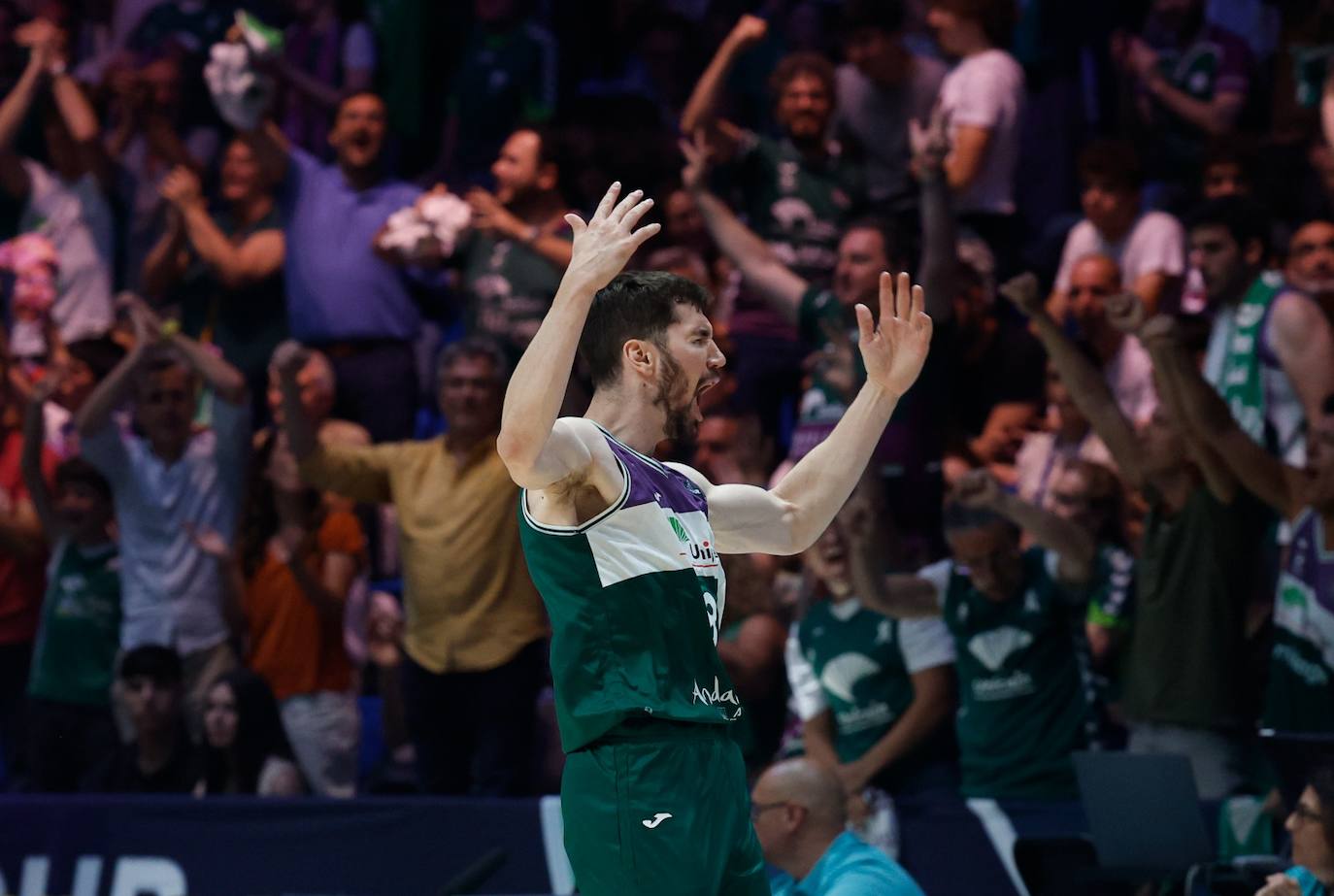 Las mejores imágenes del Unicaja-Telekom Bonn en la Final Four 2023