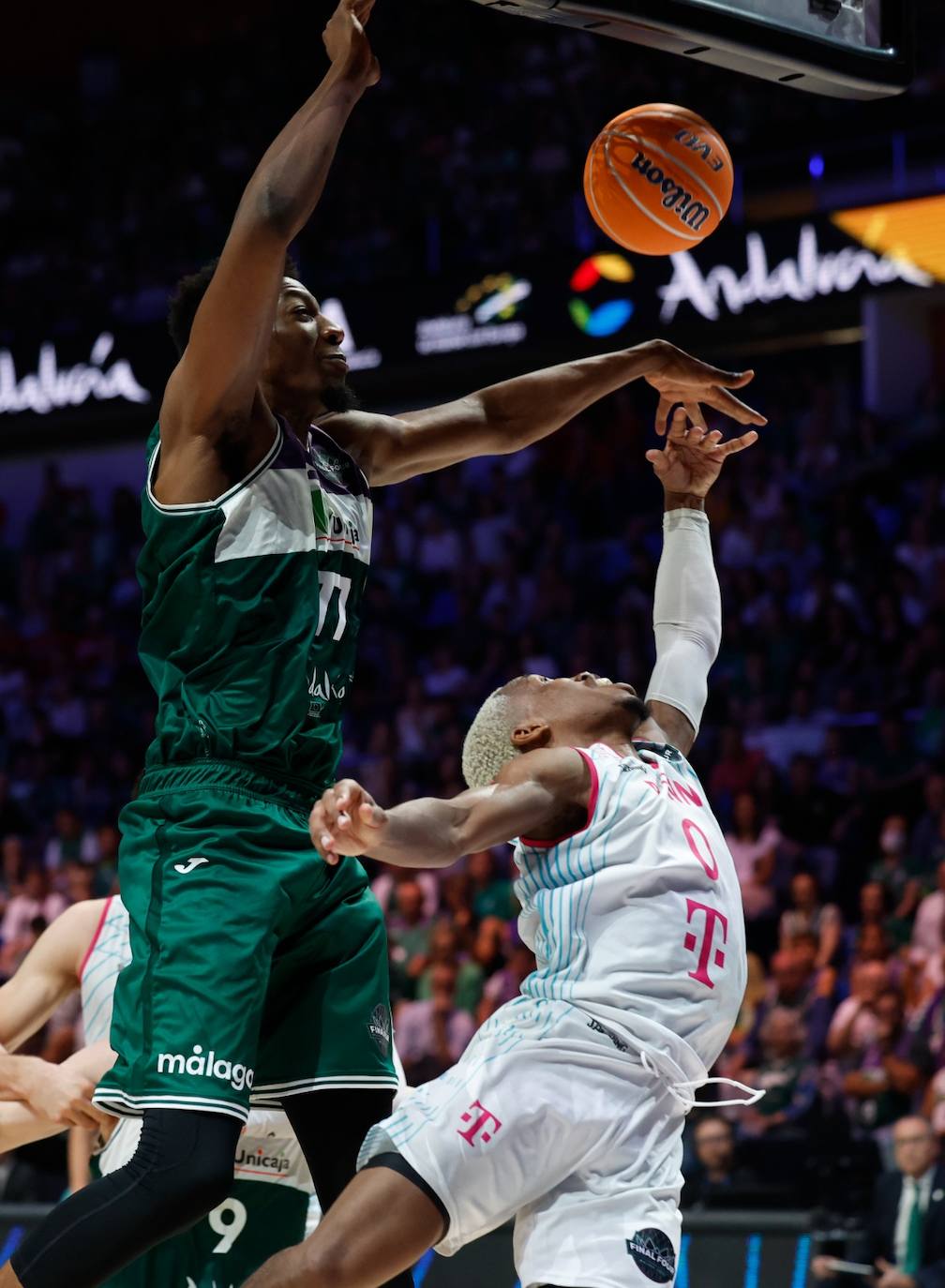 Las mejores imágenes del Unicaja-Telekom Bonn en la Final Four 2023