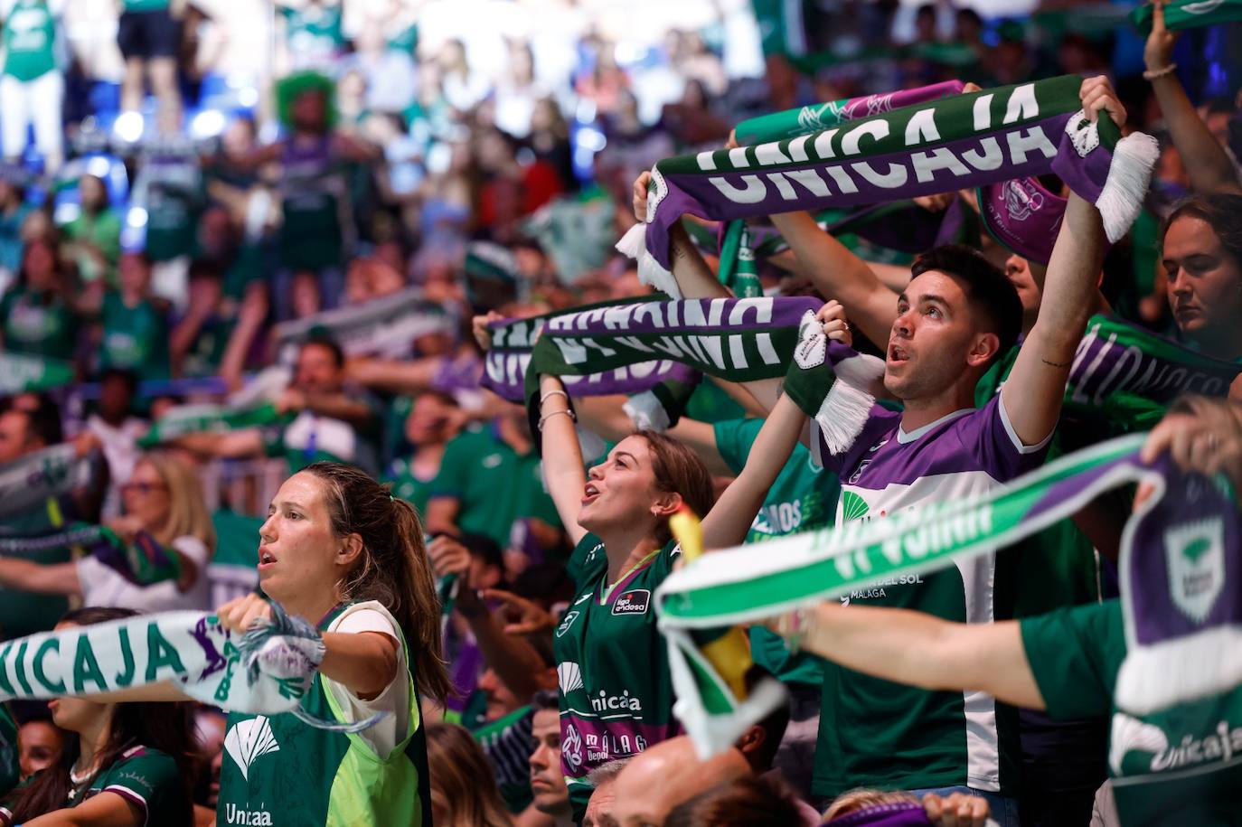 Las mejores imágenes del Unicaja-Telekom Bonn en la Final Four 2023