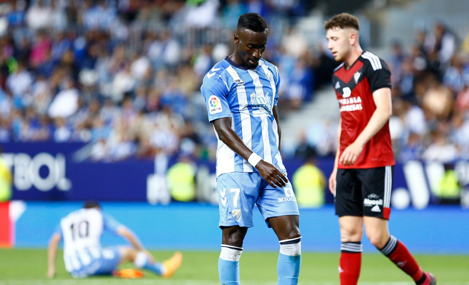 Málaga-Mirandés: Las mejores fotos de la victoria en La Rosaleda