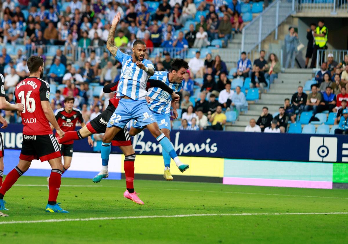 Málaga-Mirandés: Las mejores fotos de la victoria en La Rosaleda