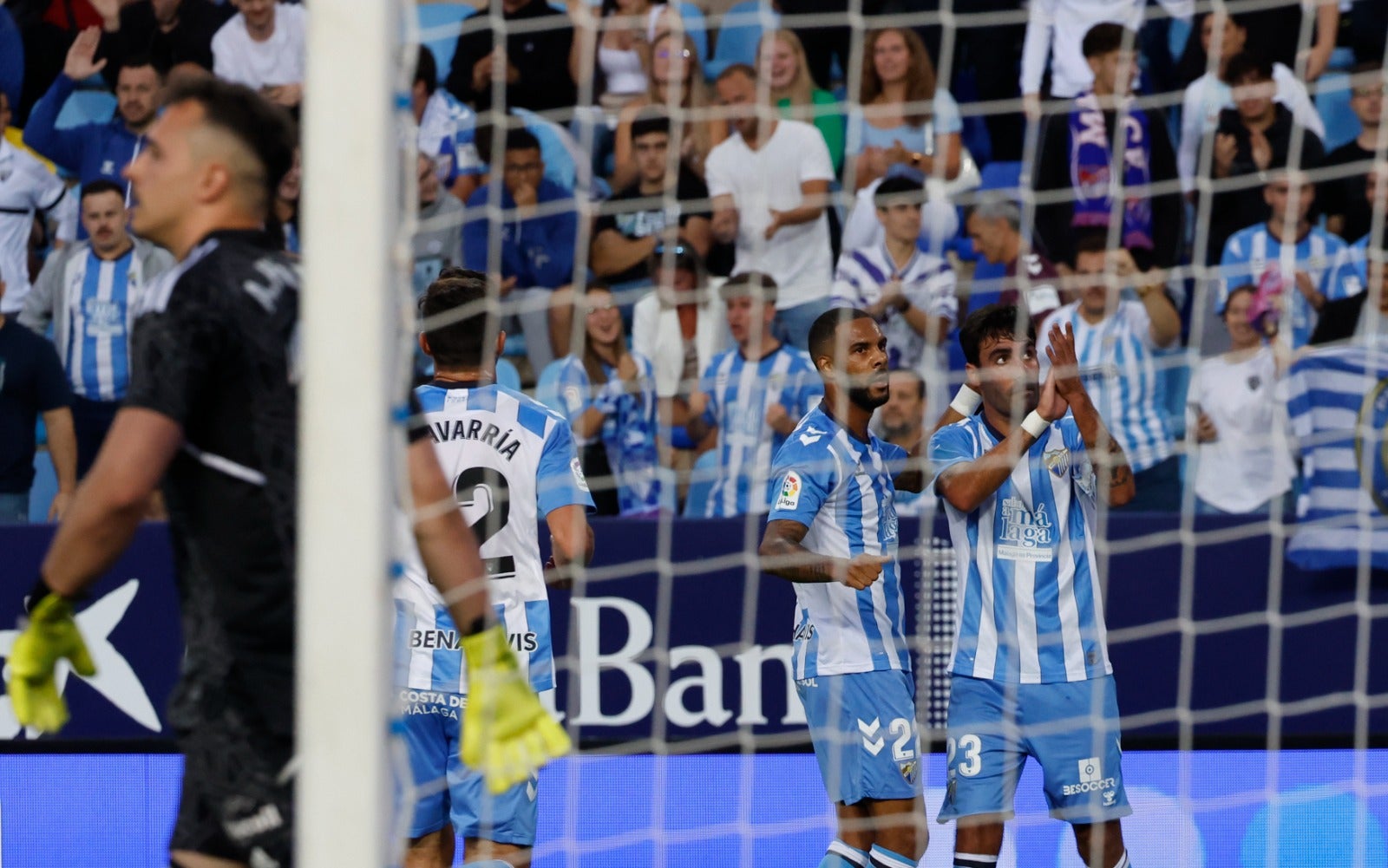 Málaga-Mirandés: Las mejores fotos de la victoria en La Rosaleda