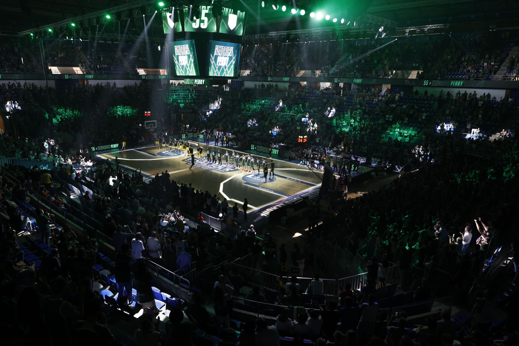 Imágenes de la segunda derrota del Unicaja en la Final Four