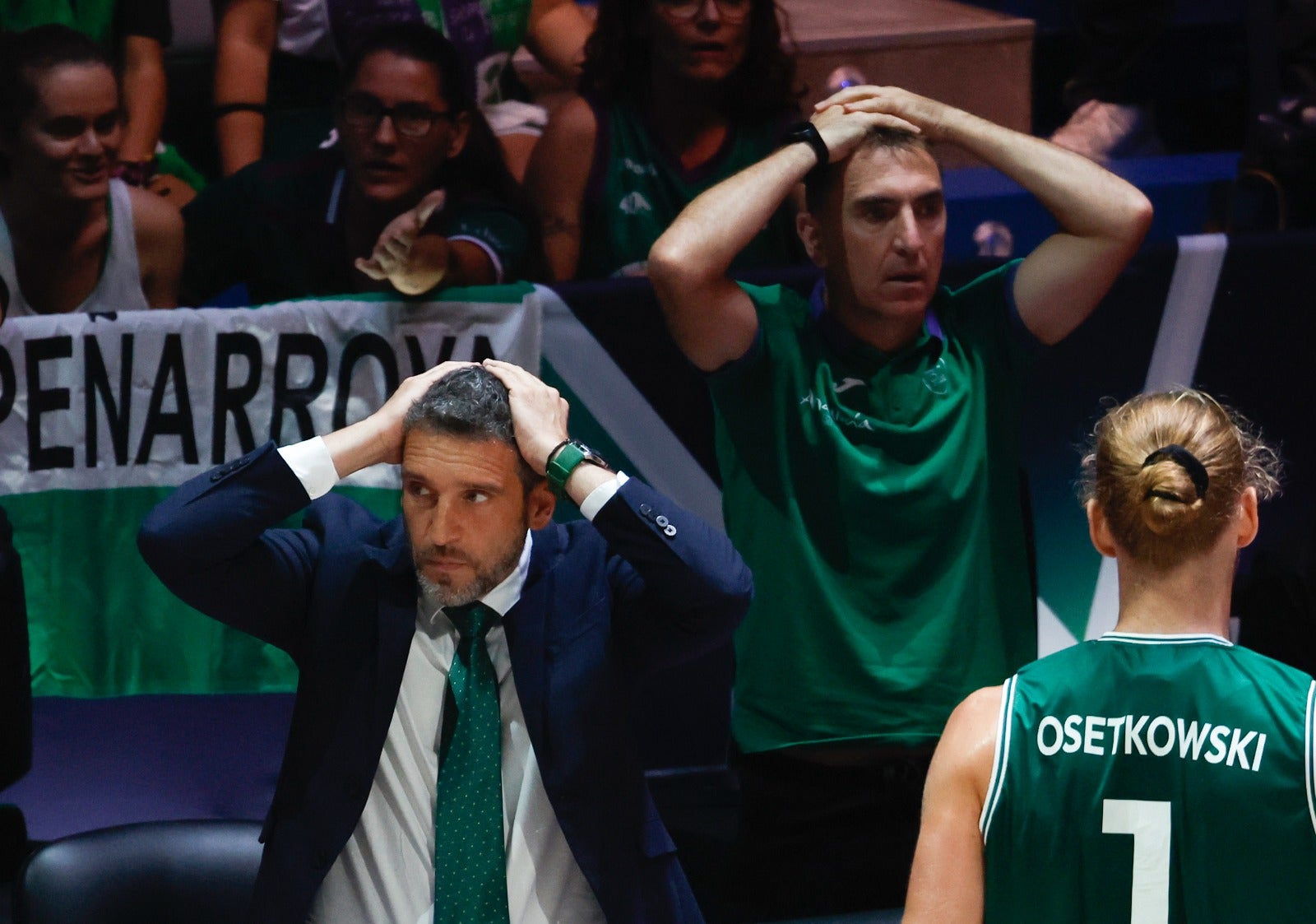 Imágenes de la segunda derrota del Unicaja en la Final Four