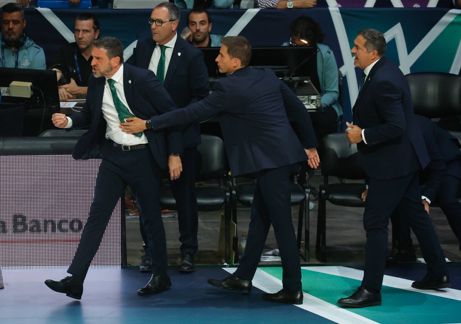 Imágenes de la segunda derrota del Unicaja en la Final Four