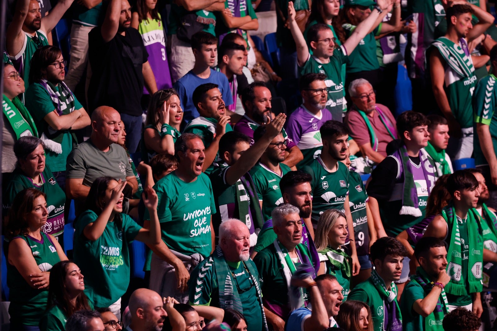 Imágenes de la segunda derrota del Unicaja en la Final Four