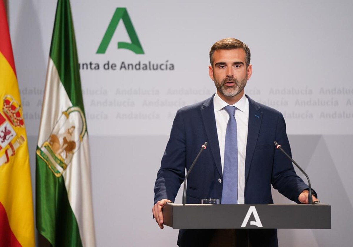 El portavoz de la Junta y consejero de Sostenibilidad, Ramón Fernández-Pacheco.