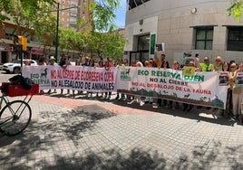 Entre 70 y 80 ciudadanos han denunciado frente a a la Delegación de Medio Ambiente de Málaga.