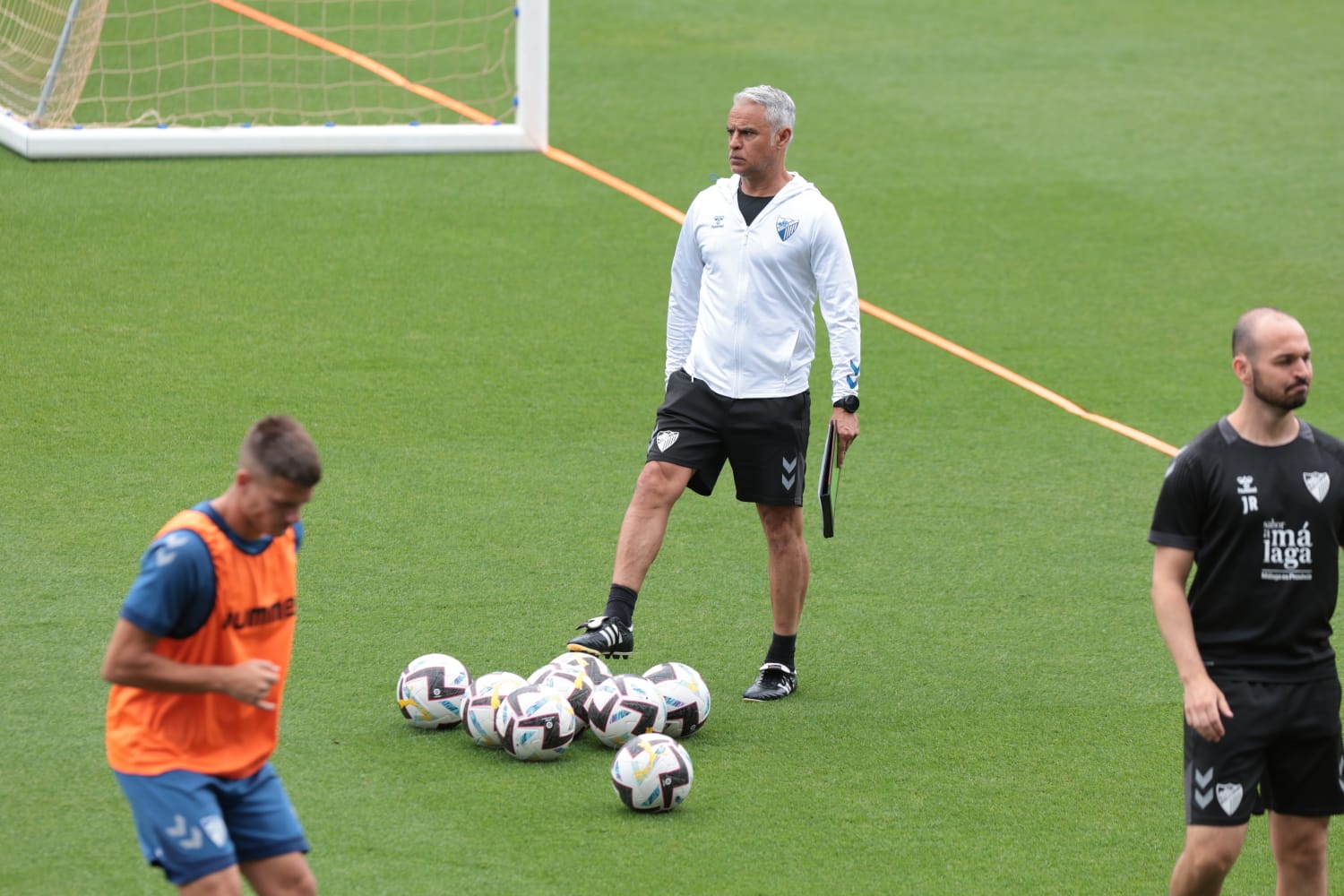 Las fotos del entrenamiento del Málaga, con gran presencia de canteranos