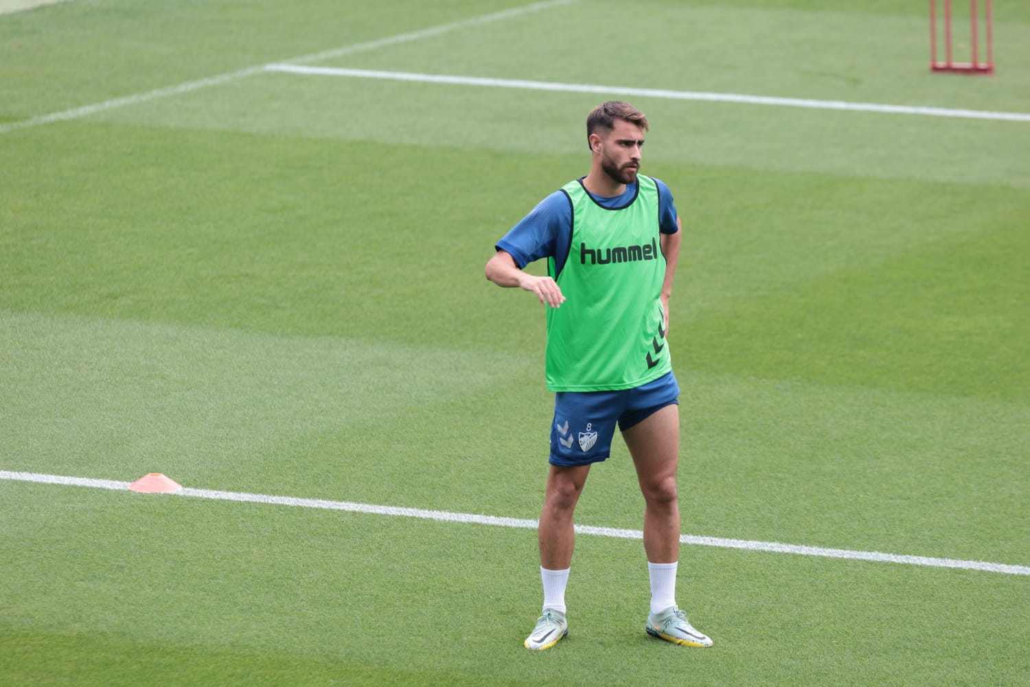 Las fotos del entrenamiento del Málaga, con gran presencia de canteranos