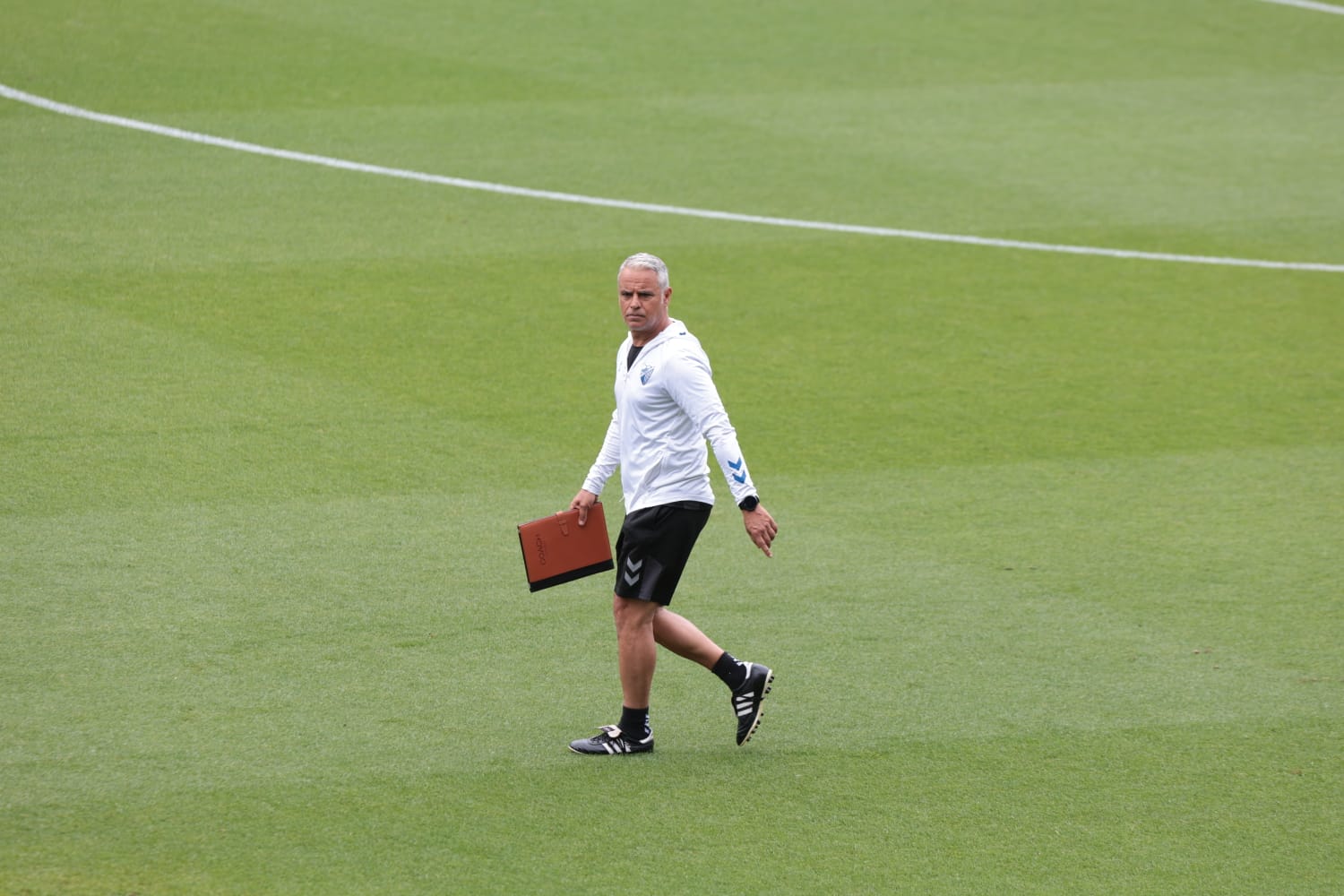 Las fotos del entrenamiento del Málaga, con gran presencia de canteranos