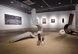 Imagen de la exposición en el espacio museístico de Nerja.