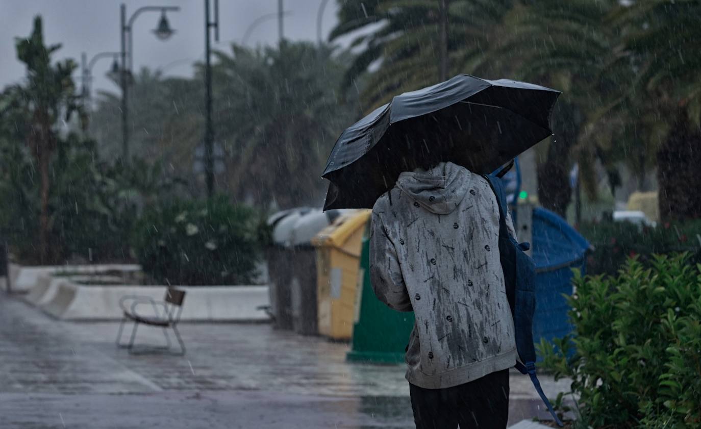 Lluvia en Ciudad Jardín