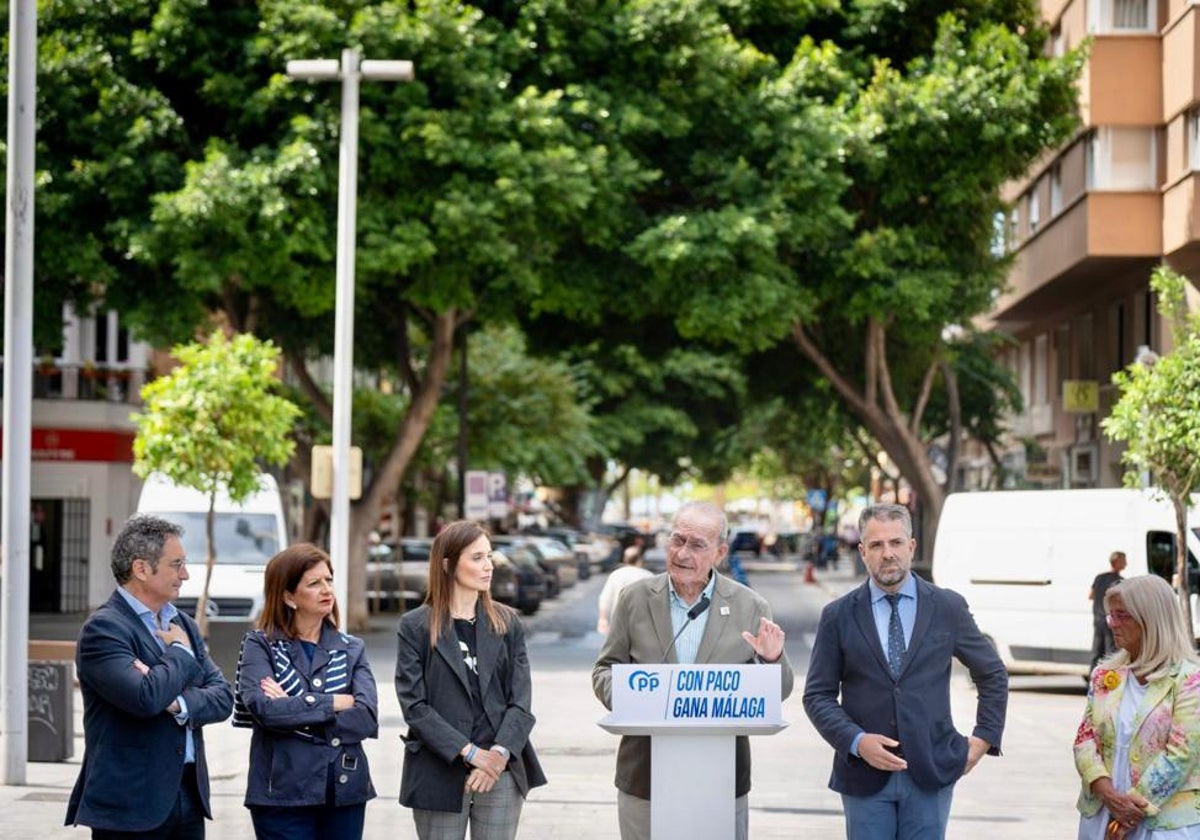 De la Torre anuncia la peatonalización del entorno del Soho, este viernes.