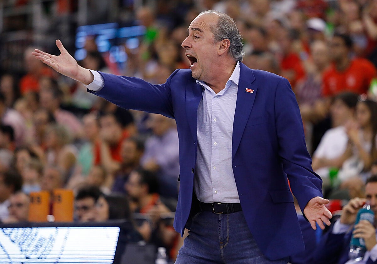 El entrenador del Tenerife, Txus Vidorreta.