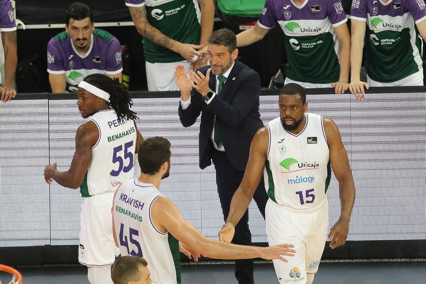 Las mejores imágenes del Bilbao Basket-Unicaja