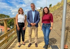 Víctor Navas proyecta la creación del Sendero Marítimo de Benalmádena