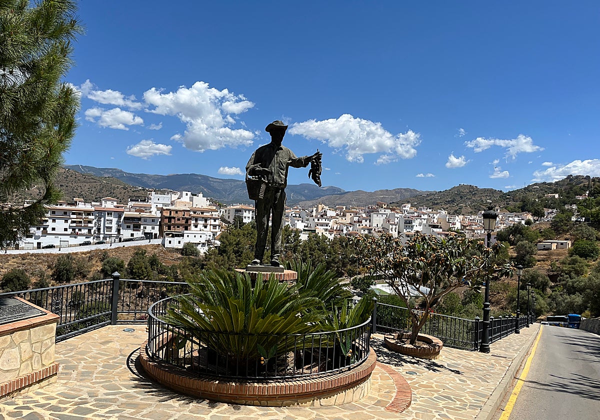 Imagen del casco urbano de Sayalonga.