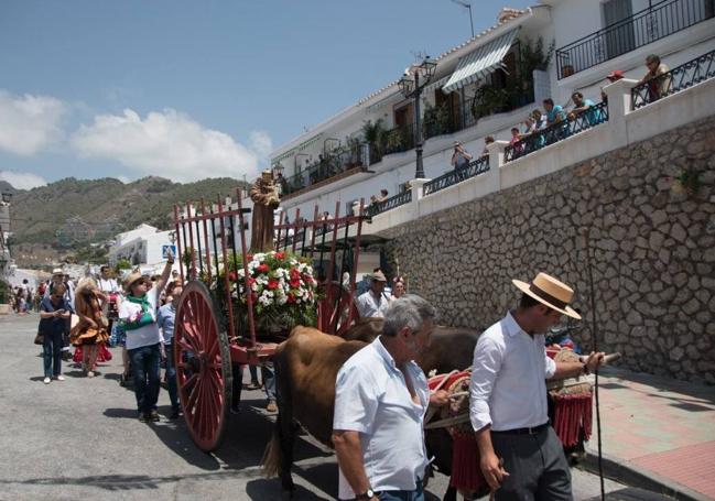 Romería de San Antonio, en el marco de su feria.