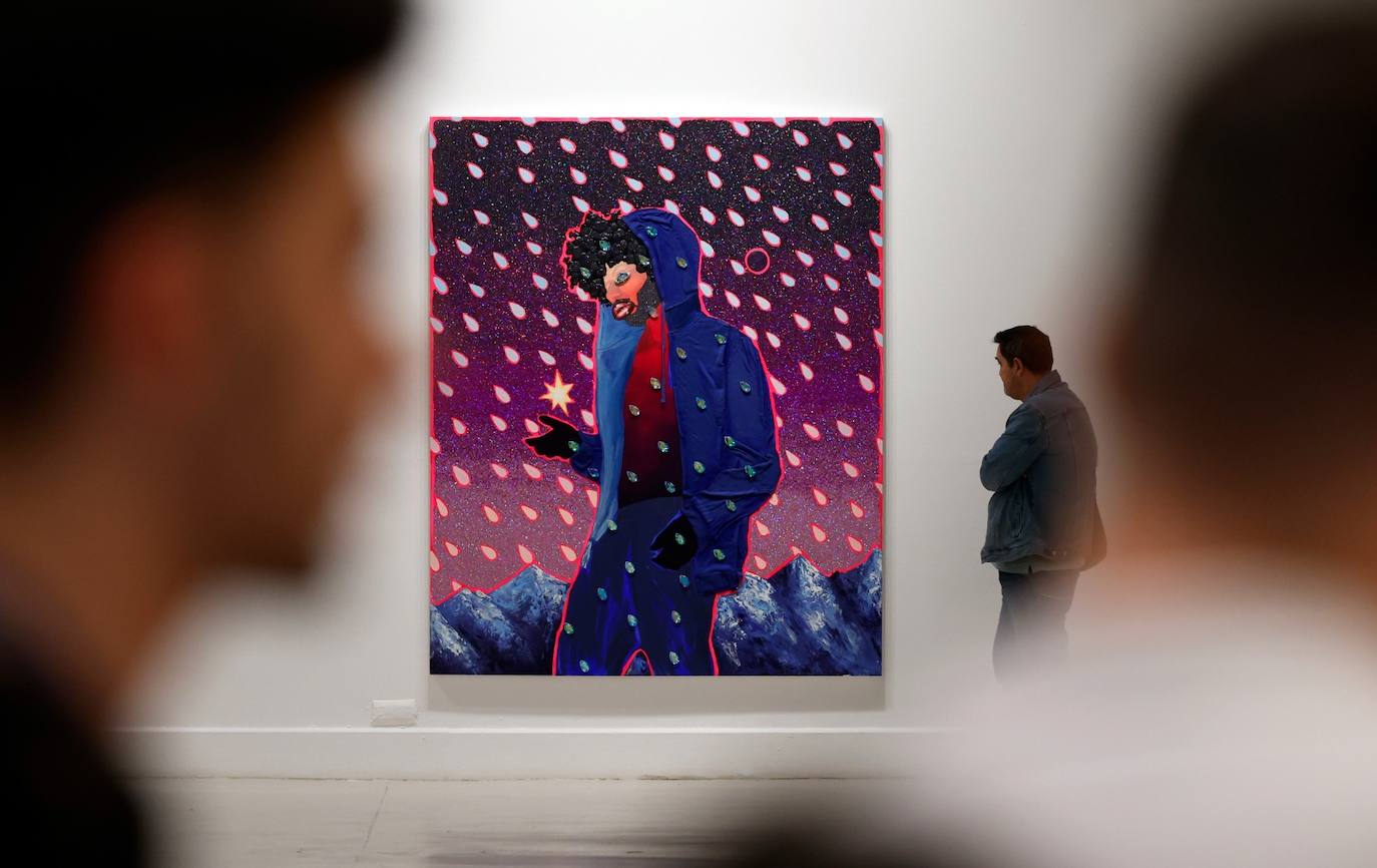 Exposición de Devan Shimoyama en el CAC Málaga