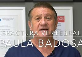 El traumatólogo deportivo Vicente de la Varga analiza la fractura de Paula Badosa