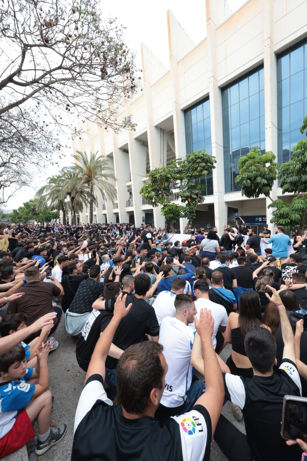 Así fue el Málaga-Ibiza, el partido del adiós a Segunda