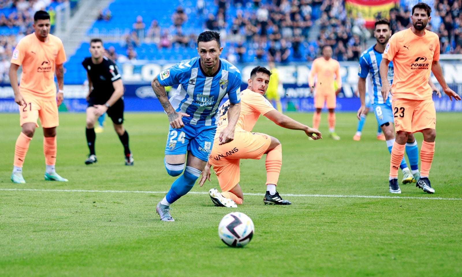 Así fue el Málaga-Ibiza, el partido del adiós a Segunda