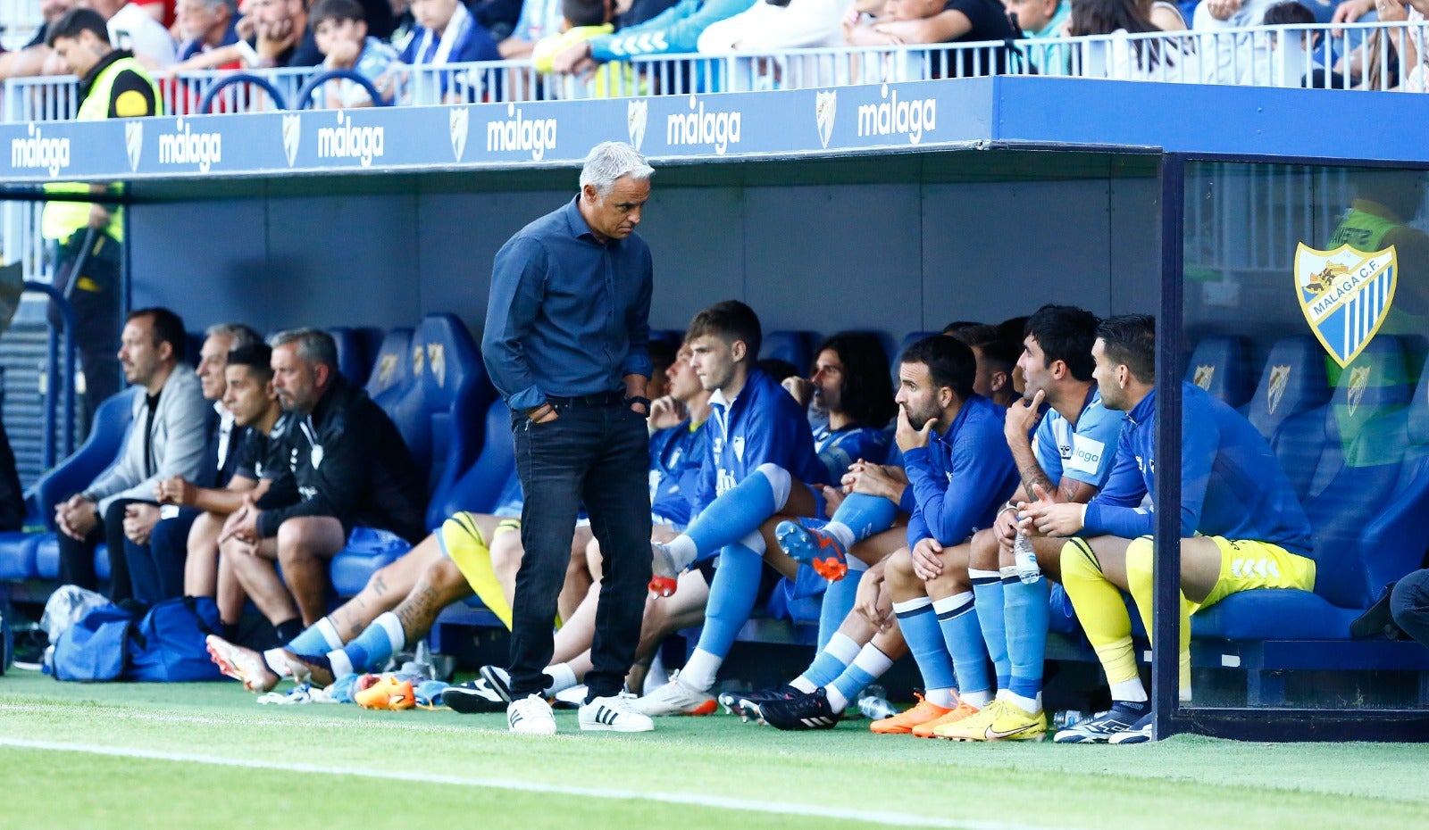 Así fue el Málaga-Ibiza, el partido del adiós a Segunda