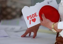 Sobre electoral del PSOE