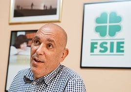 Ricardo Oliveros, secretario provincial del sindicato FSIE.