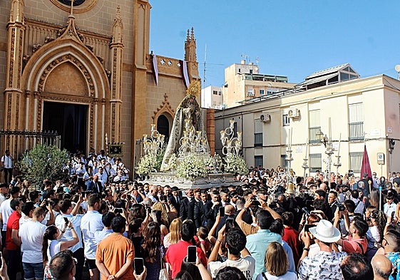 La Virgen de la Trinidad Coronada se reencontrará con sus devotos este fin de semana.