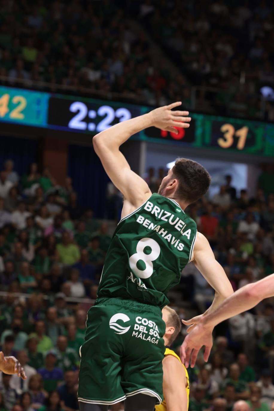 El segundo partido de play-off entre Unicaja y Tenerife, en fotos