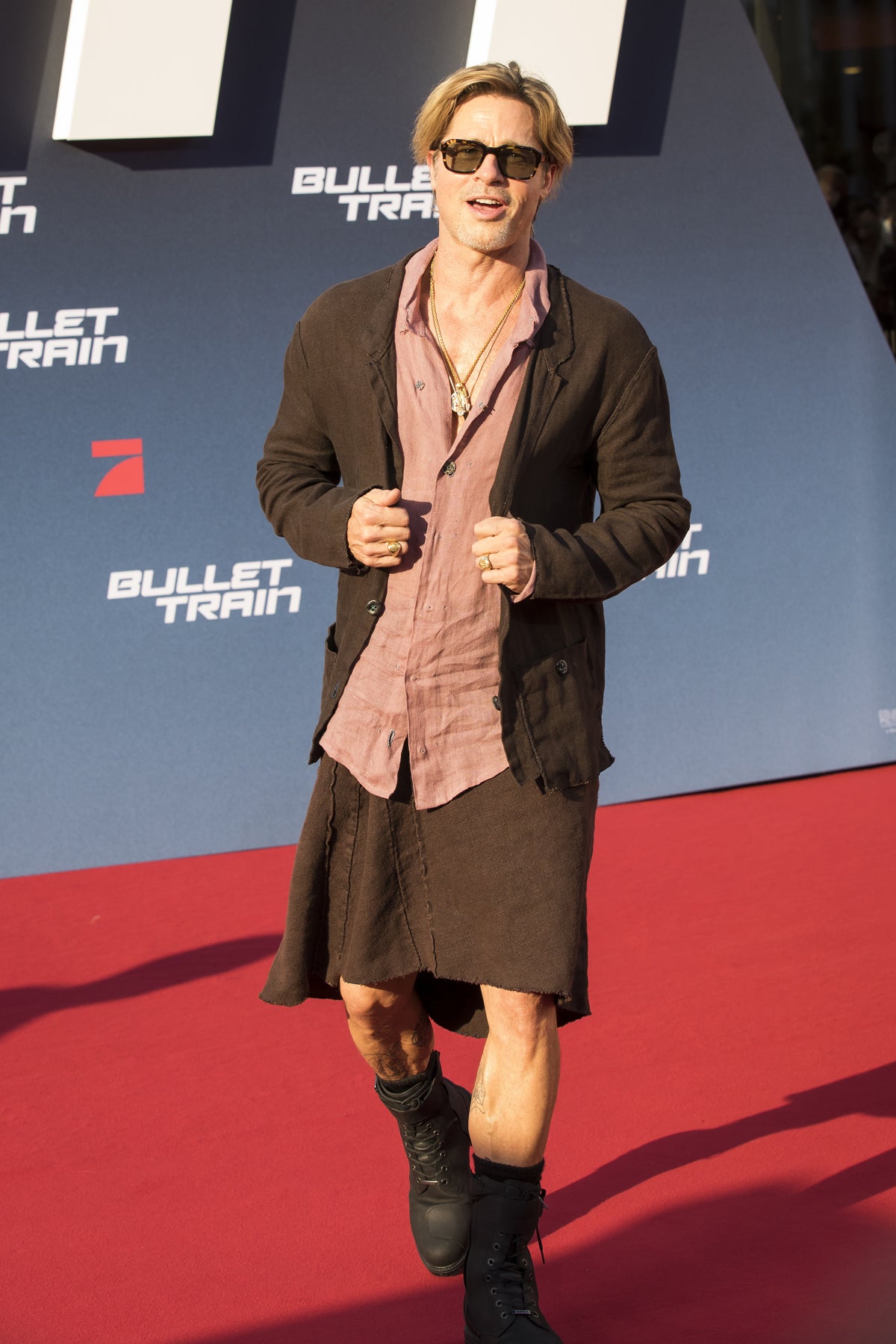 El actor Brad Pitt