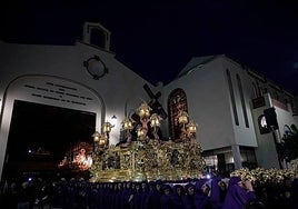 El Nazareno del Paso, en su salida procesional del Jueves Santo.