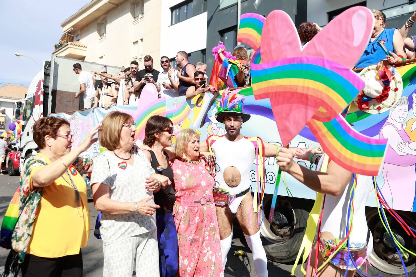 El desfile del Pride Torremolinos 2023, en imágenes