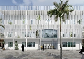 El proyecto contempla un cambio de aspecto de la fachada del Ayuntamiento de Alhaurín.