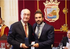 Florido, con De la Torre, en la toma de posesión en 2019.
